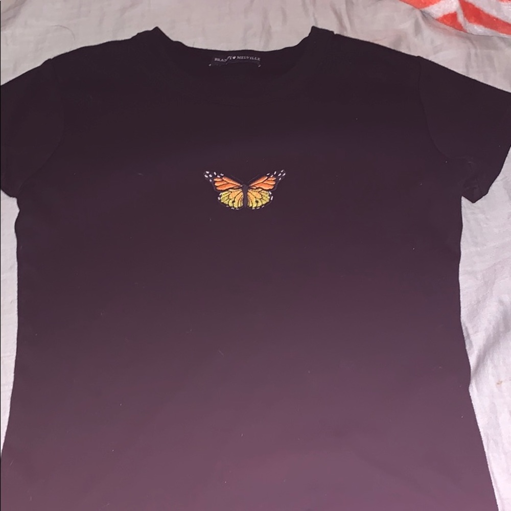 brandy butterfly shirt